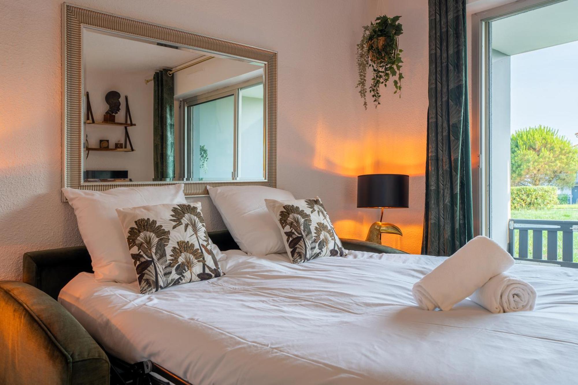 Studio Plage De Capbreton Avec Terrasse Exterior photo